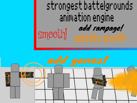 Play Strongest Battlegrounds Animation Engine